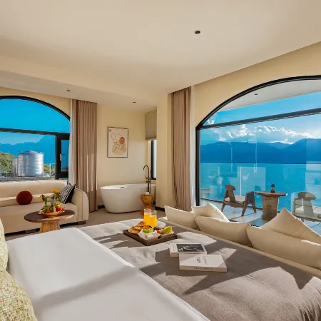 Cang'er Shiguang Villa Resort Cliff Sea View Beautiful Stay