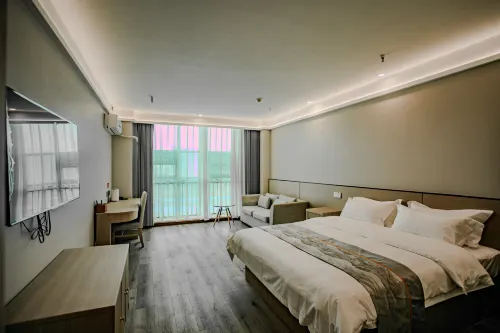 โรงแรมว่านป๋อ (สาขารัฐบาลถนนซีอ๋องโจว เป่าติ้งซีอ๋อง) - ที่มีที่จอดรถ