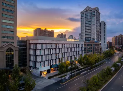 Yun He Ye Bo Hotel (Shanghai Wuning Road Global Harbor) 상하이 미술 대학 남원 주변 호텔