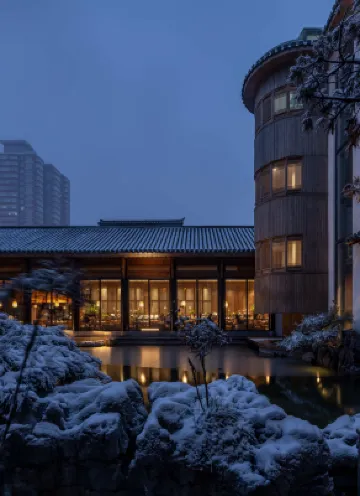 濟南花間府·舜廬（千佛山泉城公園地鐵站店） 鄰近千佛山的酒店