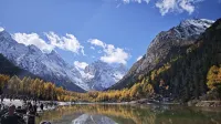 Lixian Yujingyuan Theme Hotel（Bipenggou Scenic Area · Lixiao Road Store） - วิวภูเขา