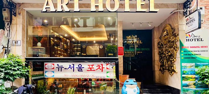 Art Hotel Ha Noi Hotéis em Hanói