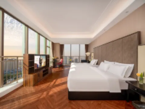 Luohe High-speed Railway West Station Wanda Plaza Jinjiang Metropolo Hotel Hoteles en Luohe