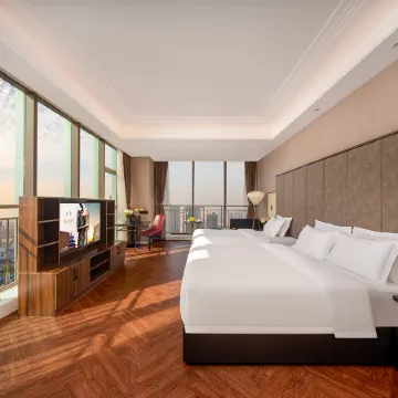Luohe High-speed Railway West Station Wanda Plaza   Jinjiang Metropolo Hotel