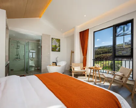 Kunming Tianma Mountain Resort mid-mountain private Tang hot spring Homestay Hoteles en Condado de Fumin