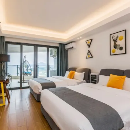 Lanwan Seaview Holiday Apartment (Hailing Island Agile Happy Golden Coast Branch)