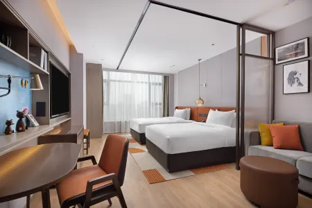 Home2 Suites by Hilton Zhuhai Jinwan Airport Отели рядом с Аэропорт Чжухай