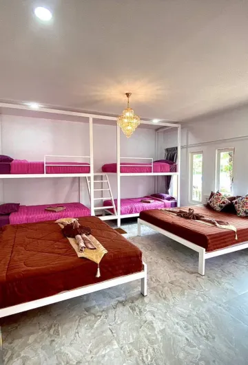 ห้องแฟมิลี่สำหรับ 8 ท่าน 