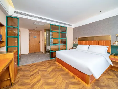 Zhe·Fei Hotel (Tangshan Railway Station Lunan District Government Branch) Отели рядом с достопримечательностью «Tangshan Vocational and Technical College»