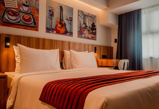 노벨 호텔 마닐라 객실 내부 모습