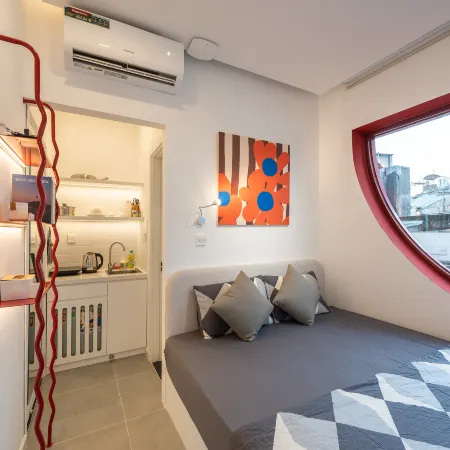 VEQUE District 1 Residence Отели рядом с достопримечательностью «Стадион Фу Тхо»