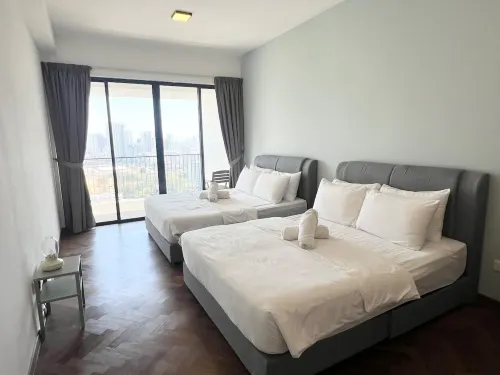 3BR Seaview Water Purify Sunrise Balcony Family21 - 子連れ