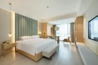 Borrman Hotel (Baoding East Station Heda New District) - ที่มีอ่างอาบน้ำ