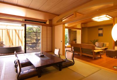 Eタイプ露天風呂付き貴賓室 大地の彩り 花月亭の写真