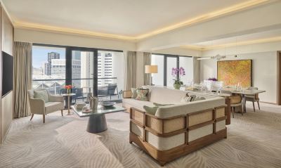 3ベッドルーム レジデンシャルスイート バルコニー付 マンダリン オリエンタル シンガポール(ステイケーション可)の写真