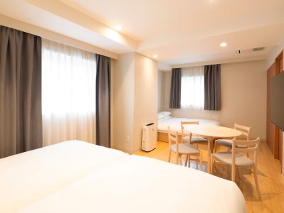 ファミリーツイン＋クイーン禁煙 ラ・ジェント・ステイ札幌大通の写真