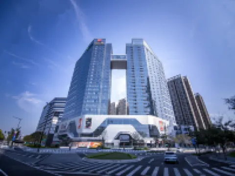 南京萬公館スマートホテル（浦口萬匯城地下鉄駅青奧体育公園体育館） 南京市体育訓練センター周辺のホテル