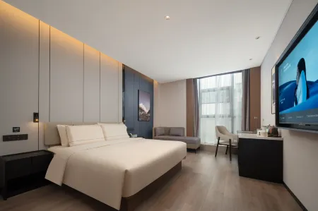 Atour Hotel Shangqiu Wanda Plaza Xueyuan Road Отели рядом с достопримечательностью «Shangqiu Polytechnic (Shenhuo Avenue)»