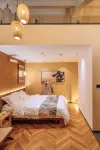 Taohua Island Jianghu Hot Spring Homestay Hotel (Xinzhou Ancient City Branch) - balneario