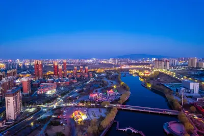 Ruoyu Resort Hotel (Tai'an Old Street Aegean Shopping Park) Hotel a Beijing-Shanghai Express Railway Tai'An Station Area