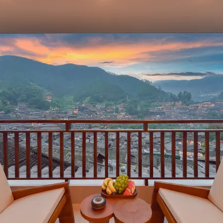 Xijiang Qianhu Miao Village Time Series Panoramic Beautiful Villa