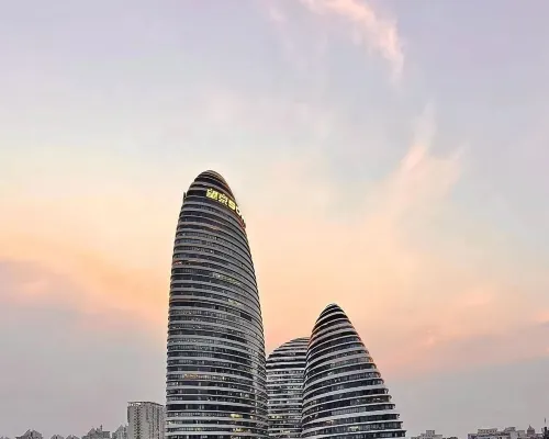 Golden Orange Hotel Wangjing Beijing بالقرب من الفندق Photos