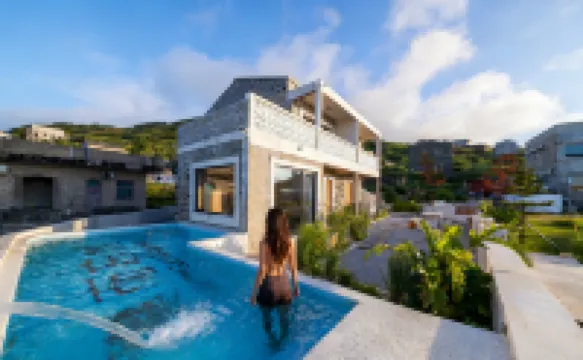 棲夕海Sunset Sea·海景度假民宿（平潭長江澳海灘店） 鄰近長江澳海灘的酒店