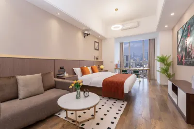 Jinge Biyu Homestay (Qinyun Road Branch) Железнодорожная станция: отели