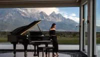 Lán·Shanying | Sky Terrace & Private Hot Spring · Panoramic Snow View (Baisha Old Town) - bar