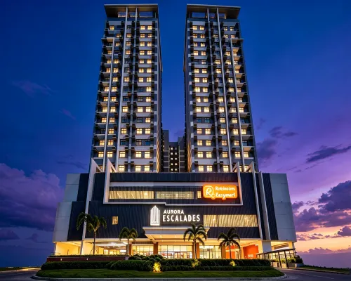 Home Me Suites at Aurora Escalades Near LRT-2 Cubao Hotels near San Juan