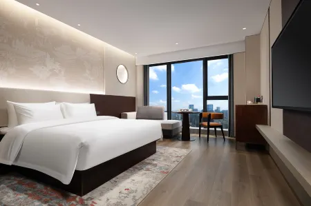 Hangzhou Zhuantang Maison New Century Hotel (Meiyuan Xiangshan Subway Station) Отели рядом с достопримечательностью «Reservoir of Guangming Temple»