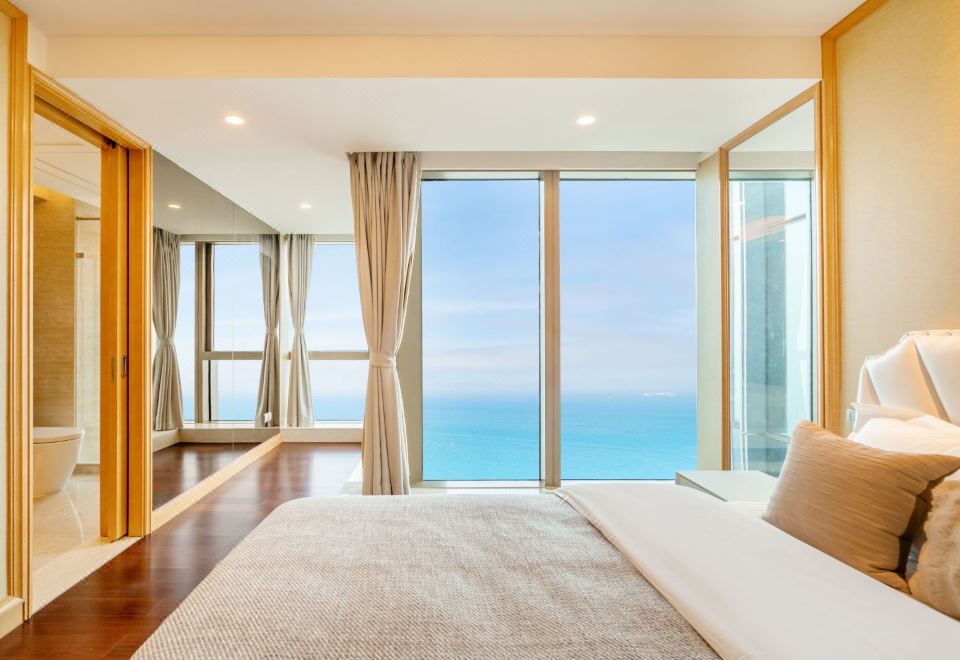 다롄 해안가 이미지