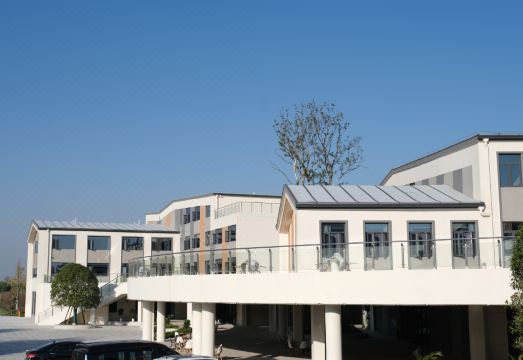 Idyllic accommodation over view