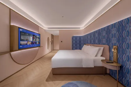 Manxin Hotel in Nanchang's Tengwang Pavilion Отели рядом с достопримечательностью «East China Jiaotong University Institute of Technology Stadium»