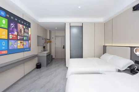 Xingyue Boutique Stay (Huaiji Commercial Pedestrian Street) Отели рядом со станцией Huaiji Railway Station