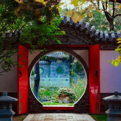 北京達園賓館 鄰近北宫门的酒店