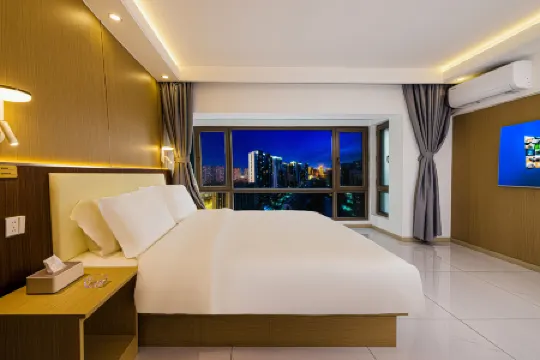 Duoerman Apartment (Harbin Ice and Snow World Shimao Avenue Subway Station Branch) Отели рядом с достопримечательностью «Shuige Yuntian»