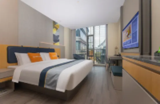 ホームイン ビジネスホテル（蘇州獨墅湖高教區月亮灣地下鉄駅） 蘇州のホテル