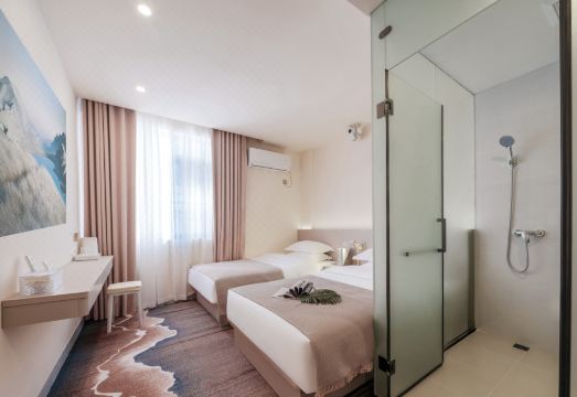 구이린 북역 근처 시가지 전경