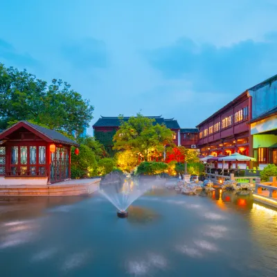 花築·祝家花園民宿（南長街南禪寺店） 无锡高新区附近的飯店