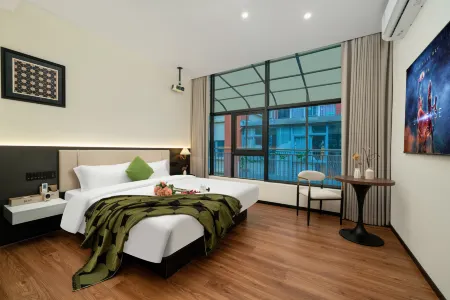 Shenzhen Science and Technology Park Boxi X Apartment (Nantou Ancient City) Отели рядом с достопримечательностью «Yeshi Ancestor Temple»