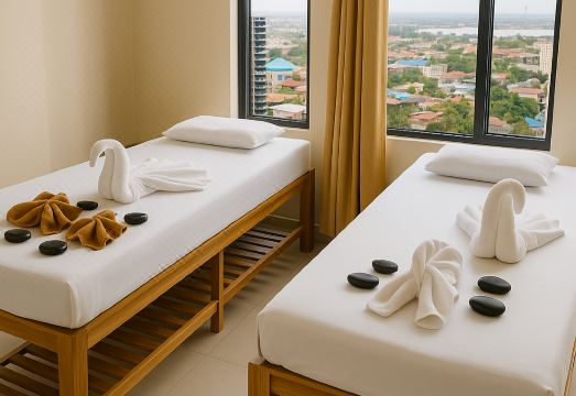 호텔 수영장 시설