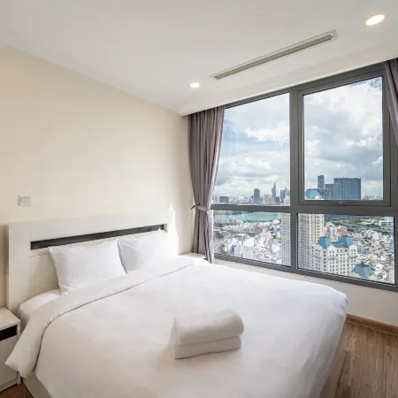 Vinhomes Central Park - KGroup Prime Apartment Отели рядом с достопримечательностью «Куан-Бинь-Тхань»
