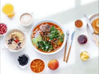 뉴 조이 호텔 (국제무역 스프링 백화점 쇼핑) - 조식 운영