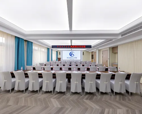 Jinjiang FONTOO Hotel (Zhangye High-Speed West Railway Station District Government) مرافق الأعمال Photos