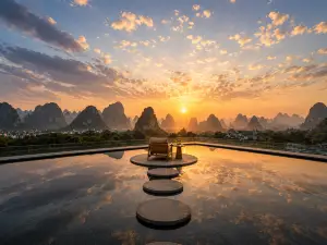 Yangshuo·JUE | AWAKENING • Viewing Guilin Landscape • Garden Pool • Resort Mansion