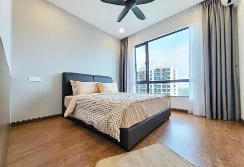 [Panoramic Skyline 15 min CIQ - 6 person 3 Rooms]