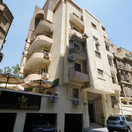 Triple garden view hotel