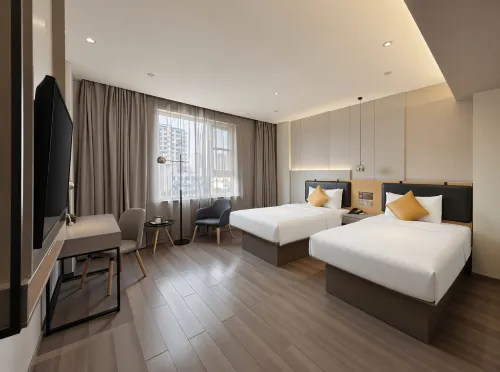 Yiduo Homestay (Zaozhuang Wanda Plaza) - Parkplatz