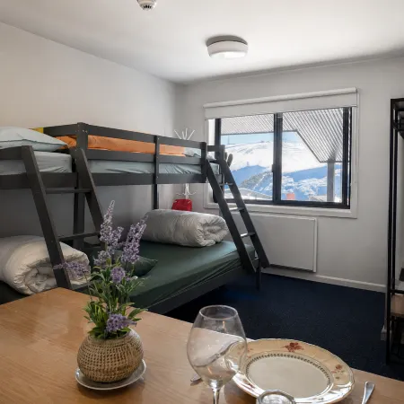 Hotham Central Ski Out Studio w/ pool, spa & sauna